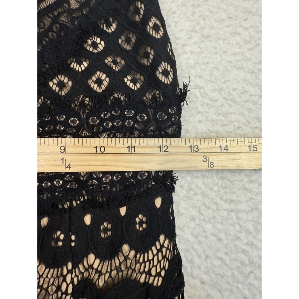 Lace Sheath Sleeveless Midi Dress Whimsygoth Fairy Grunge Feminine‎ Indie Sleeze - Picture 4 of 9